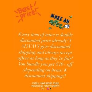 ALWAYS A GOOD DEAL WHEN PURCHASING FROM ME! 🫶🏼✨🌻